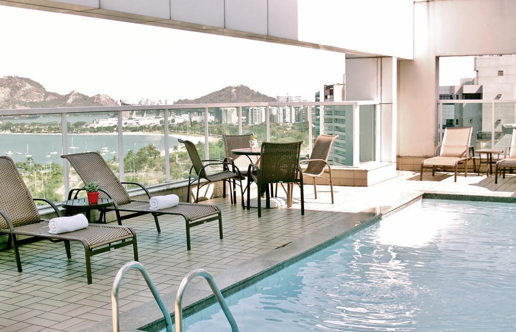Praia Do Canto Apart Hotel Vitória Exterior foto